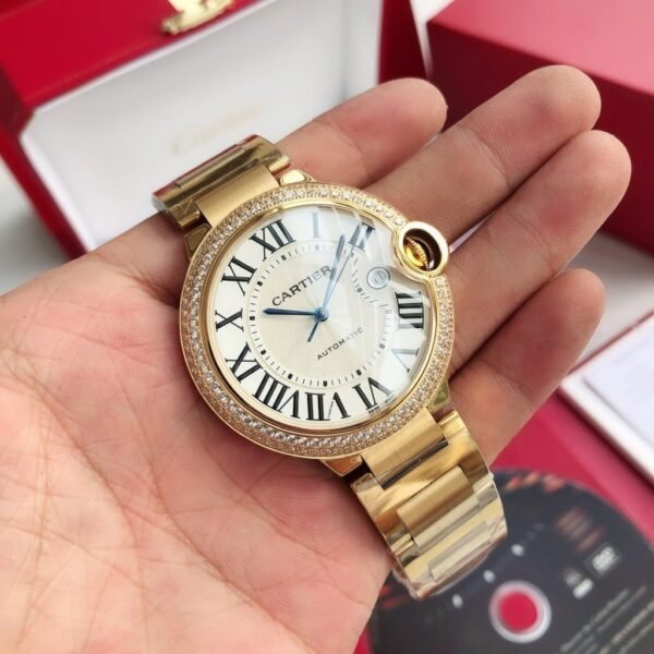 Cartier Big gold balloons couple size Watch W 233mm/M 42mm